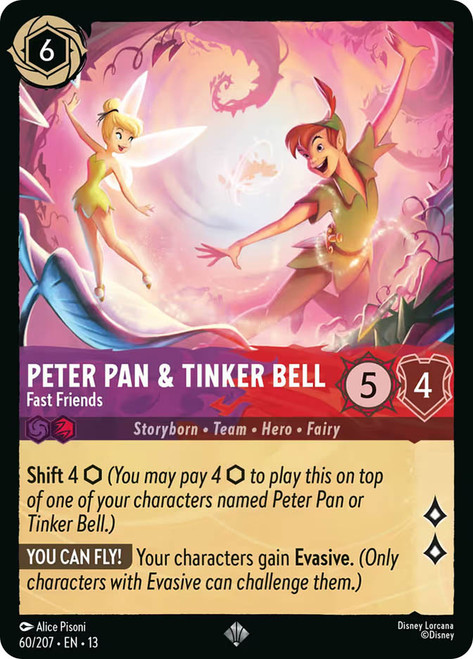 Peter Pan & Tinker Bell - Fast Friends
Attack of the Vine!
Single
Lorcana