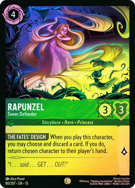 Rapunzel - Tower Defender
Attack of the Vine!
Single
Lorcana
