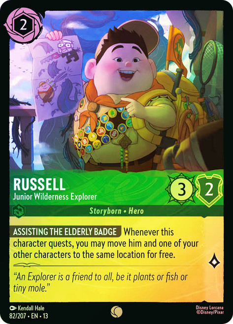 Russell - Junior Wilderness Explorer
Attack of the Vine!
Single
Lorcana