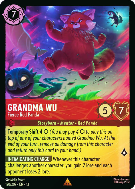 Grandma Wu - Fierce Red Panda
Attack of the Vine!
Single
Lorcana