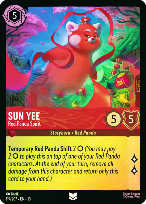 Sun Yee - Red Panda Spirit
Attack of the Vine!
Single
Lorcana