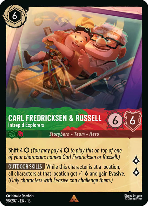Carl Fredricksen & Russell - Intrepid Explorers
Attack of the Vine!
Single
Lorcana