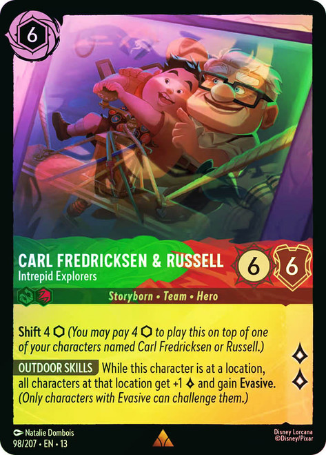Carl Fredricksen & Russell - Intrepid Explorers
Attack of the Vine!
Single
Lorcana
