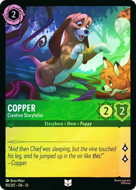 Copper - Creative Storyteller
Attack of the Vine!
Single
Lorcana