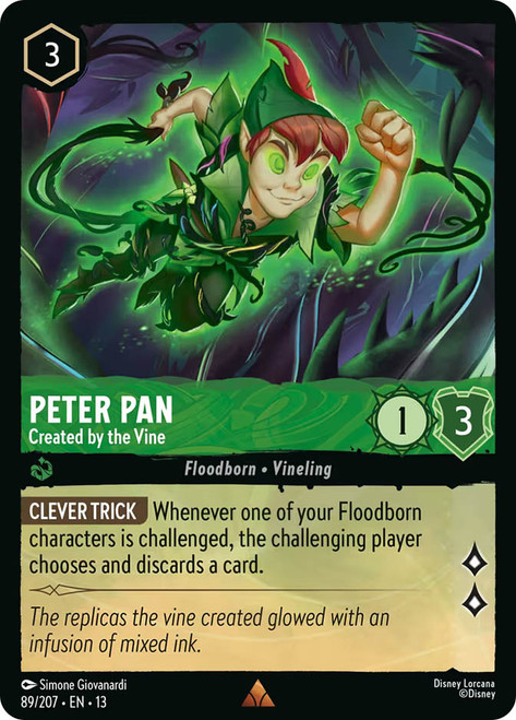 Peter Pan - Created by the Vine
Attack of the Vine!
Single
Lorcana