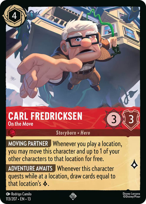 Carl Fredricksen - On the Move
Attack of the Vine!
Single
Lorcana
