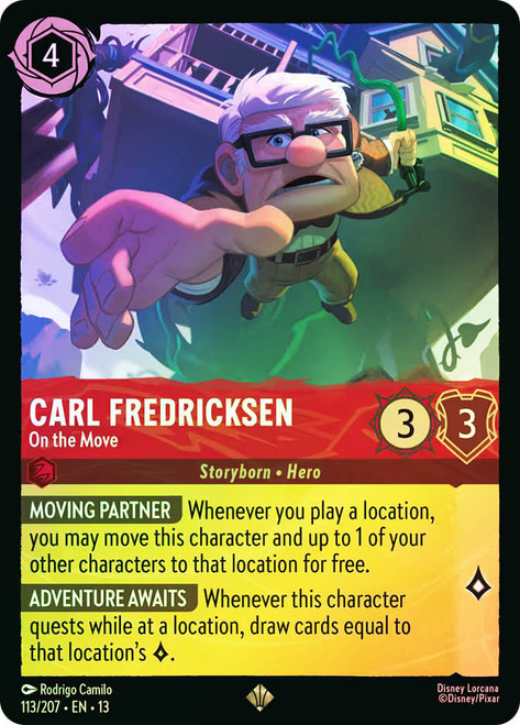 Carl Fredricksen - On the Move
Attack of the Vine!
Single
Lorcana