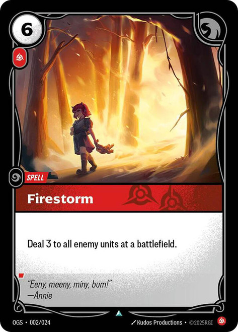 Firestorm
Origins: Proving Grounds
Single
Riftbound: League of Legends TCG
