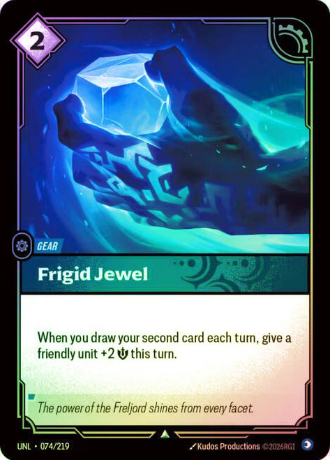 Frigid Jewel
Unleashed
Single
Riftbound: League of Legends TCG