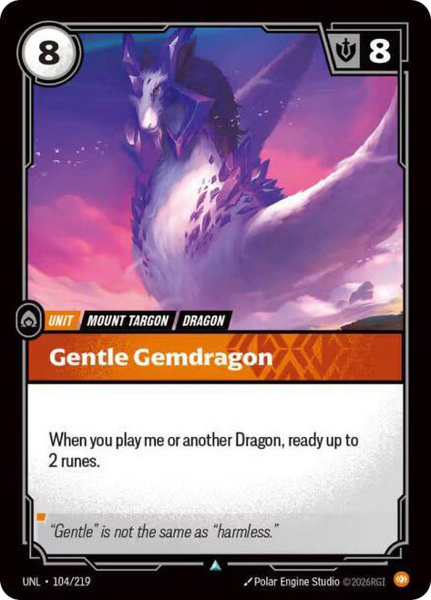 Gentle Gemdragon | Unleashed | Star City Games