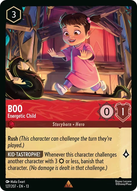 Boo - Energetic Child
Attack of the Vine!
Single
Lorcana
