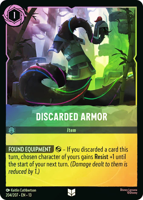 Discarded Armor
Attack of the Vine!
Single
Lorcana