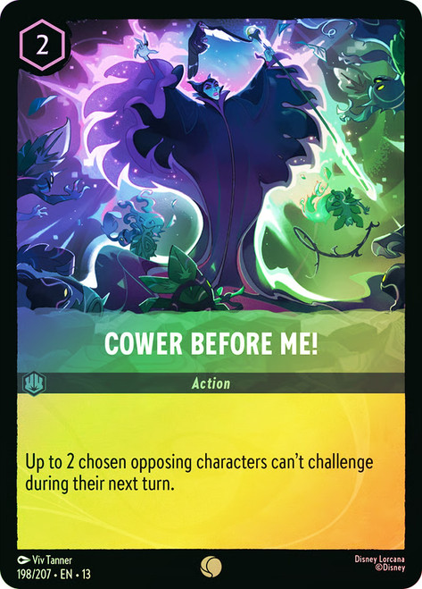 Cower Before Me!
Attack of the Vine!
Single
Lorcana
