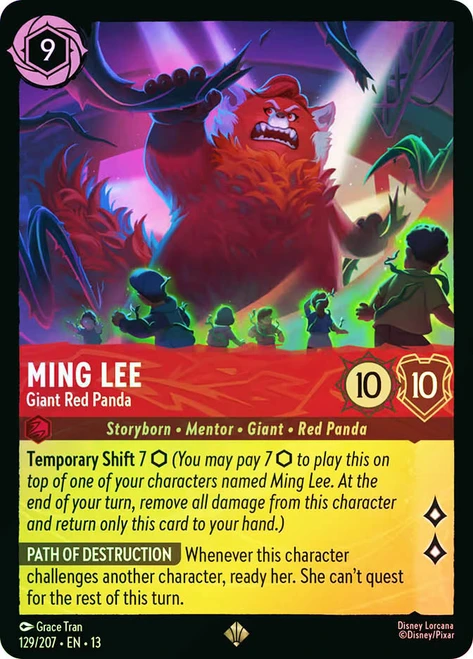 Ming Lee - Giant Red Panda
Attack of the Vine!
Single
Lorcana