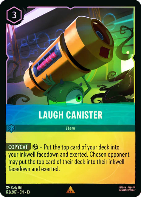 Laugh Canister
Attack of the Vine!
Single
Lorcana