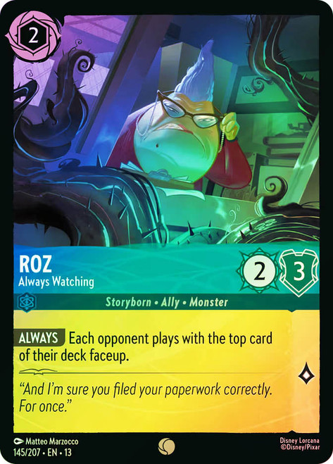 Roz - Always Watching
Attack of the Vine!
Single
Lorcana