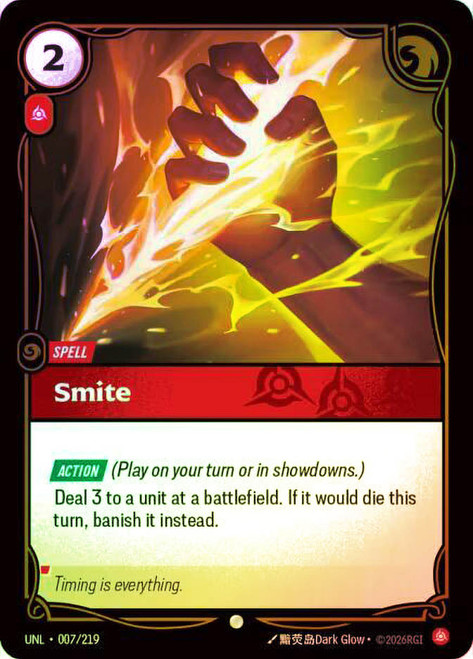 Smite
Unleashed
Single
Riftbound: League of Legends TCG