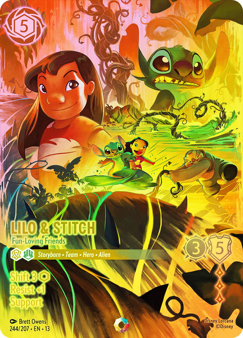 Lilo & Stitch - Fun-Loving Friends (Iconic)
Attack of the Vine!
Single
Lorcana