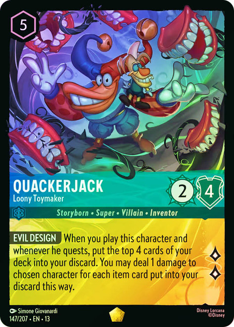 Quackerjack - Loony Toymaker
Attack of the Vine!
Single
Lorcana