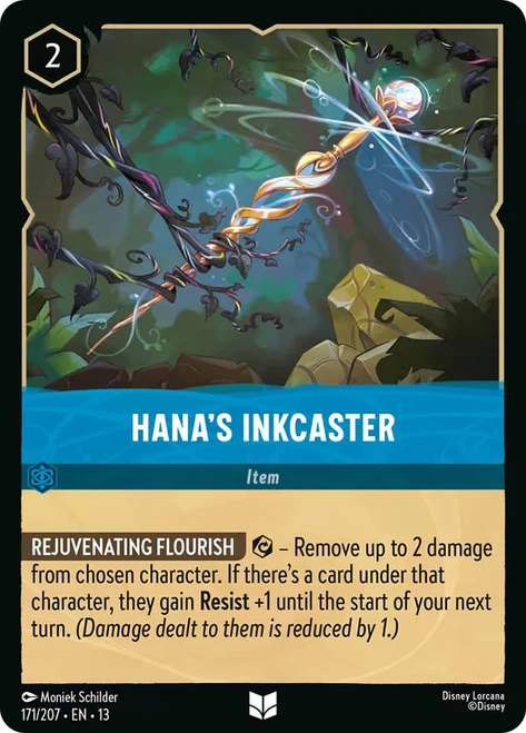Hana's Inkcaster
Attack of the Vine!
Single
Lorcana