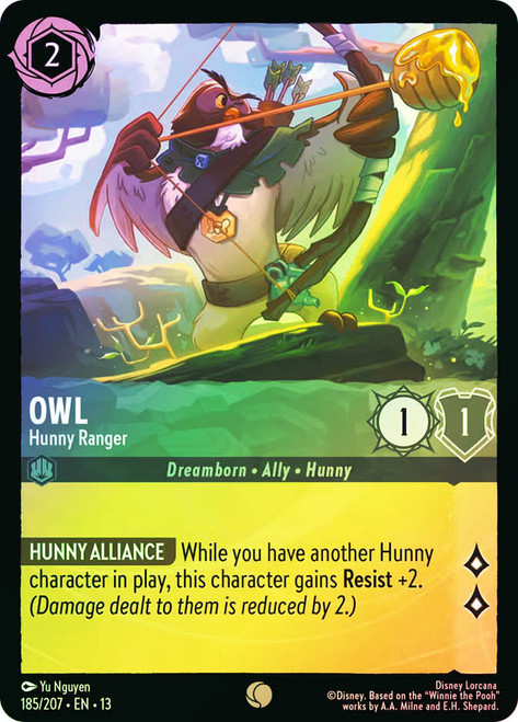Owl - Hunny Ranger
Attack of the Vine!
Single
Lorcana