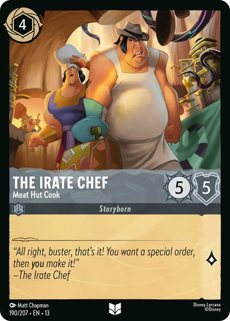 The Irate Chef - Meat Hut Cook
Attack of the Vine!
Single
Lorcana
