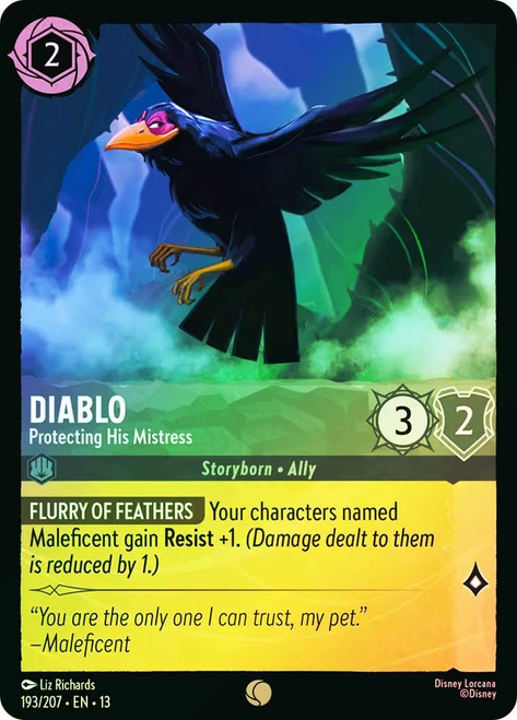 Diablo - Protecting His Mistress
Attack of the Vine!
Single
Lorcana