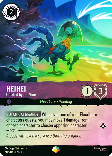Heihei - Created by the Vine
Attack of the Vine!
Single
Lorcana