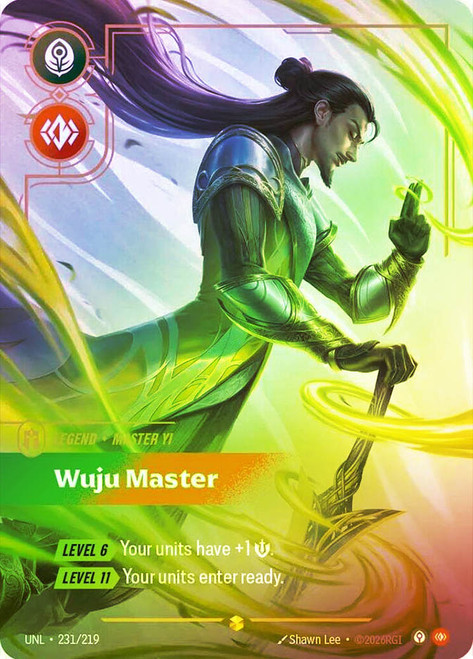 Master Yi - Wuju Master
Unleashed
Single
Riftbound: League of Legends TCG