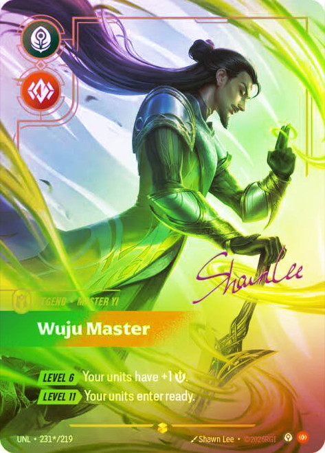 Master Yi - Wuju Master
Unleashed
Single
Riftbound: League of Legends TCG