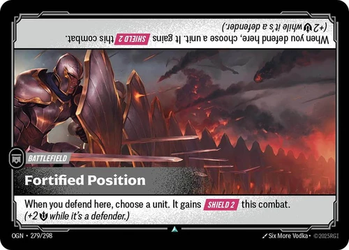 Fortified Position
Origins: Proving Grounds
Single
Riftbound: League of Legends TCG