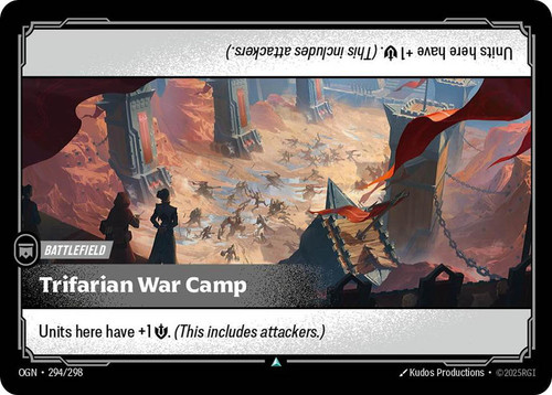 Trifarian War Camp
Origins: Proving Grounds
Single
Riftbound: League of Legends TCG