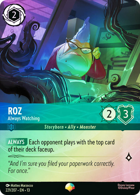 Roz - Always Watching
Attack of the Vine!
Single
Lorcana