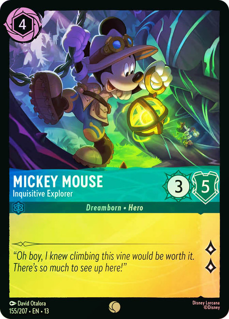 Mickey Mouse - Inquisitive Explorer
Attack of the Vine!
Single
Lorcana