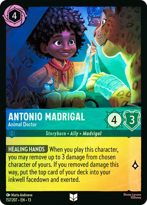 Antonio Madrigal - Animal Doctor
Attack of the Vine!
Single
Lorcana