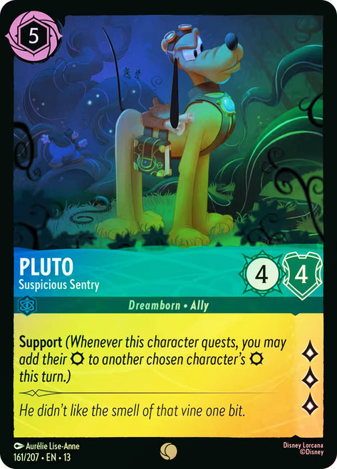 Pluto - Suspicious Sentry
Attack of the Vine!
Single
Lorcana