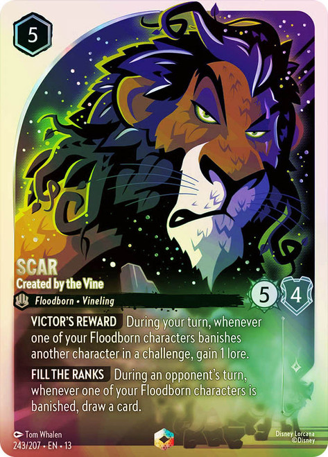 Scar - Created by the Vine
Attack of the Vine!
Single
Lorcana