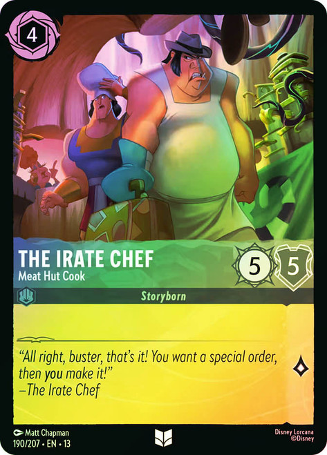 The Irate Chef - Meat Hut Cook
Attack of the Vine!
Single
Lorcana