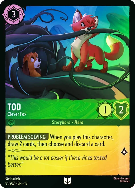 Tod - Clever Fox
Attack of the Vine!
Single
Lorcana
