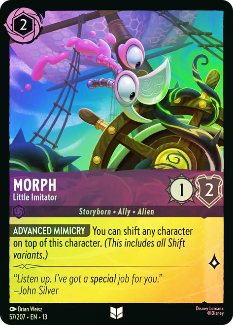 Morph - Little Imitator
Attack of the Vine!
Single
Lorcana