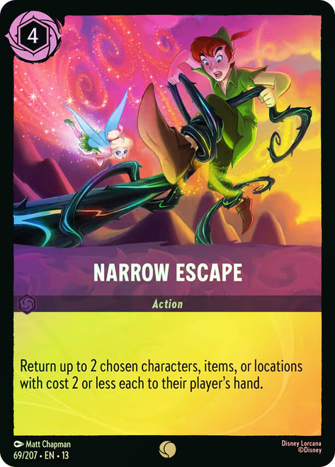 Narrow Escape
Attack of the Vine!
Single
Lorcana