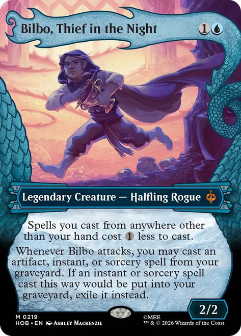 Bilbo, Thief in the Night
The Hobbit
Single
Magic: The Gathering