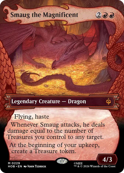 Smaug the Magnificent
The Hobbit
Single
Magic: The Gathering