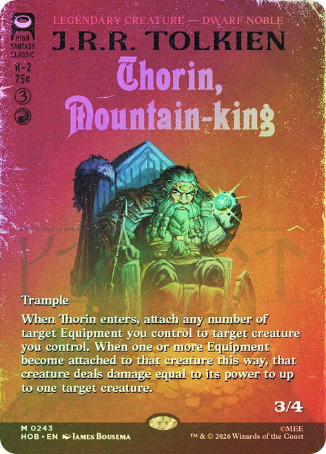 Thorin, Mountain-king | The Hobbit | Star City Games