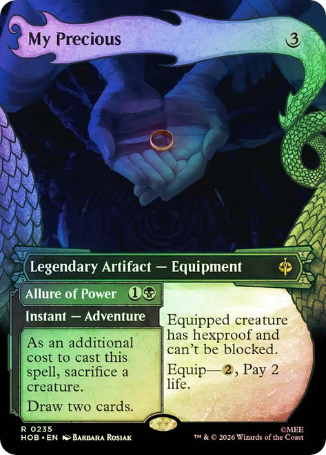 My Precious // Allure of Power
The Hobbit
Single
Magic: The Gathering