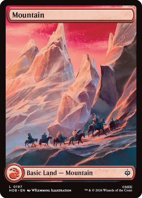 Mountain (#197)
The Hobbit
Single
Magic: The Gathering
