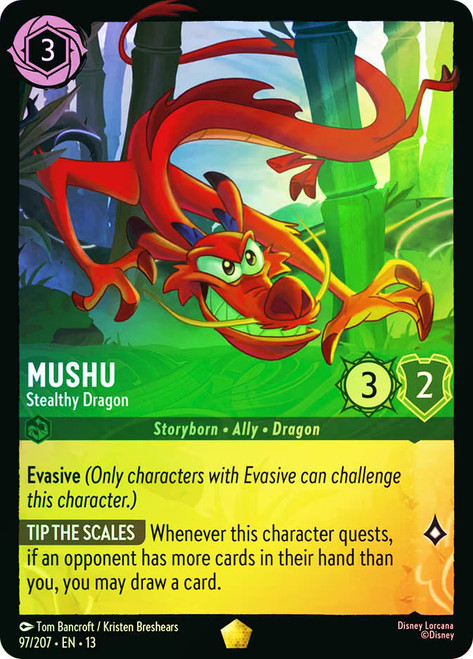 Mushu - Stealthy Dragon
Attack of the Vine!
Single
Lorcana