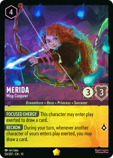 Merida - Wisp Conjurer
Attack of the Vine!
Single
Lorcana