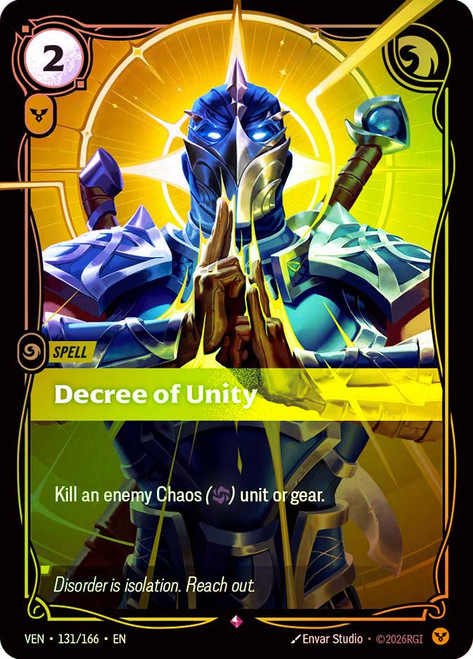 Decree of Unity
Vendetta
Single
Riftbound: League of Legends TCG