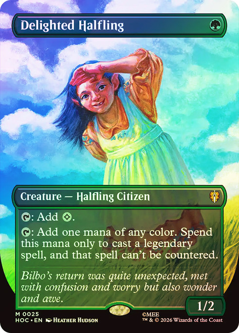 Delighted Halfling | The Hobbit Commander | Star City Games